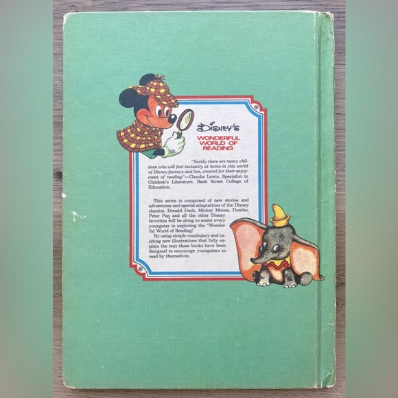 Vintage Walt Disney’s Book Club Edition Pinocchio and the Whale Book, 1977 - Picture 2 of 3
